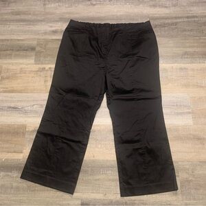Susan Graver 1X Black Pants
